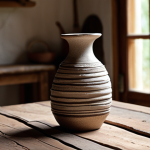 Prompt for Authentic Imagery:**

A beautifully crafted, unique ceramic vase displayed on a rustic wooden table, softly lit by natural daylight. The background is slightly blurred, hinting at an artisan workshop with some tools and textures, emphasizing the raw, unfiltered authenticity and genuine craftsmanship of the piece. The image conveys warmth, trust, and the true charm of a handmade item, feeling real and inviting rather than perfectly staged. --ar 16:9 --v